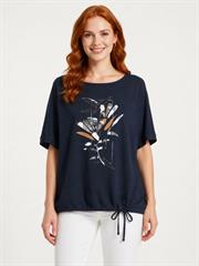 Kadın Baskılı Relaxed T-Shirt
